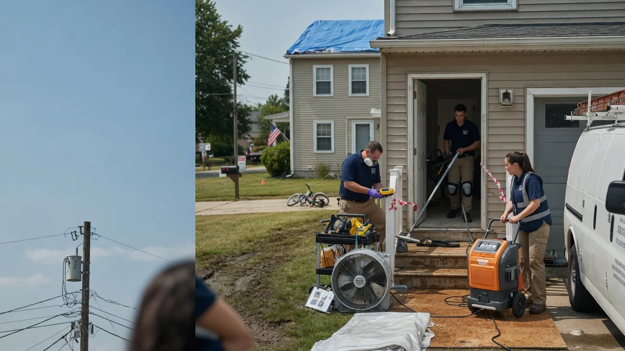 Water Damage Repair in Lumberport, WV near me